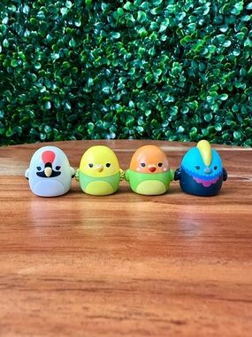 Squish-a-longs by Squishmallows Bird Bundle